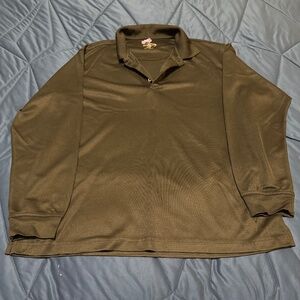 Long sleeve polo shirt